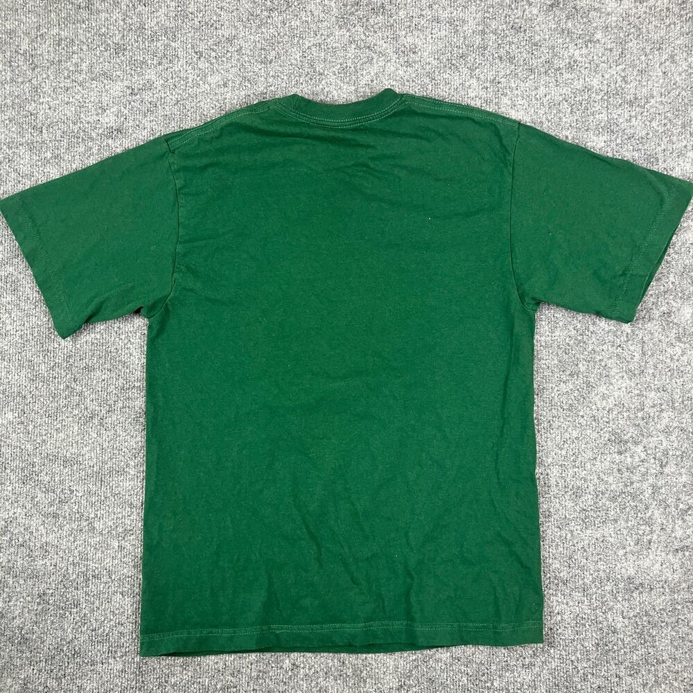 Vintage Fishing Graphic T-Shirt Mens‎ Size M Green One Great Catch Dad Funny - Picture 5 of 6